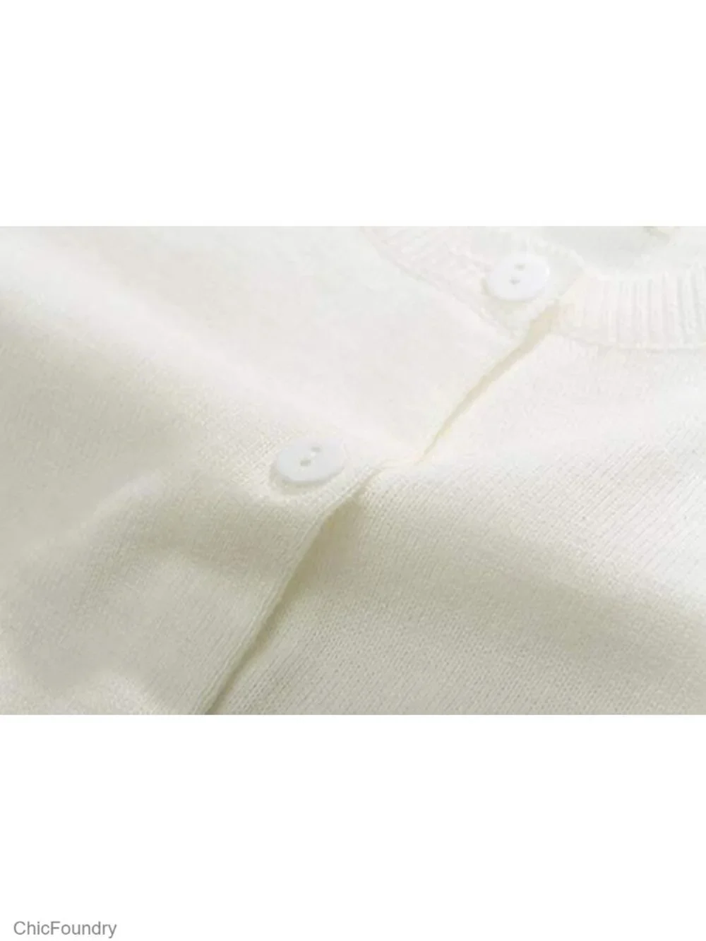 Baby Girls Cotton Cardigan Sweater Long Sleeve Button Front School Uniform